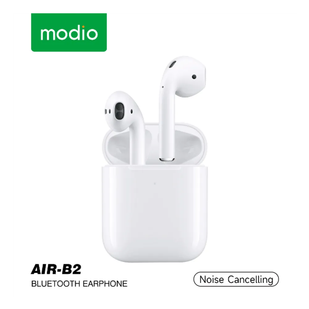 Modio Air-B2 Bluetooth Earbud-White